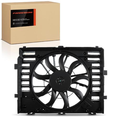 Frankberg 1x Motorkühller Einfachlüfter mit Kühlerlüfterrahmen VW Touareg 7P5 Porsche Cayenne 92A 3.6L 2012-2017 Bild Frankberg 1x Motorkühller Einfachlüfter mit Kühlerlüfterrahmen VW Touareg 7P5 Porsche Cayenne 92A 3.6L 2012-2017