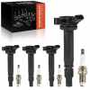 Frankberg 4x Zündspule Zündkerze für Toyota Celica T23 Corolla E12 1.8L 1999-2007 Bild Frankberg 4x Zündspule Zündkerze für Toyota Celica T23 Corolla E12 1.8L 1999-2007