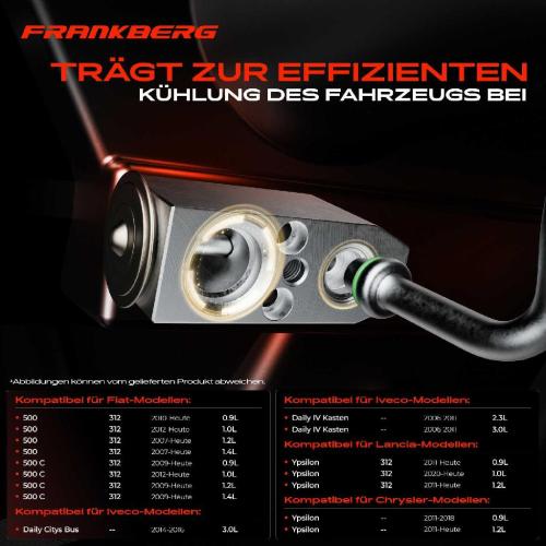1x Expansionsventil Klimaanlage für Chrysler Ypsilon Fiat 500 Iveco Daily Lancia Bild 1x Expansionsventil Klimaanlage für Chrysler Ypsilon Fiat 500 Iveco Daily Lancia