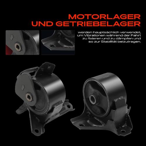 2x Motorlager Getriebelagerlager Links für Hyundai Sonata 5 NF 3.3L 2005-2012 Bild 2x Motorlager Getriebelagerlager Links für Hyundai Sonata 5 NF 3.3L 2005-2012