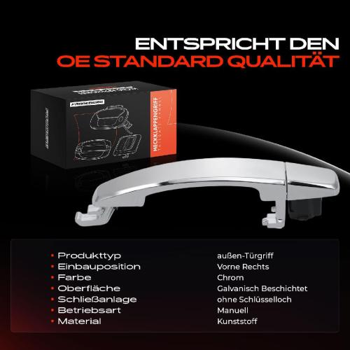 1x Türgriff Rechts außen für Opel Astra J Corsa D Kasten/Schrägheck Zafira/Zafira Family B Bild 1x Türgriff Rechts außen für Opel Astra J Corsa D Kasten/Schrägheck Zafira/Zafira Family B