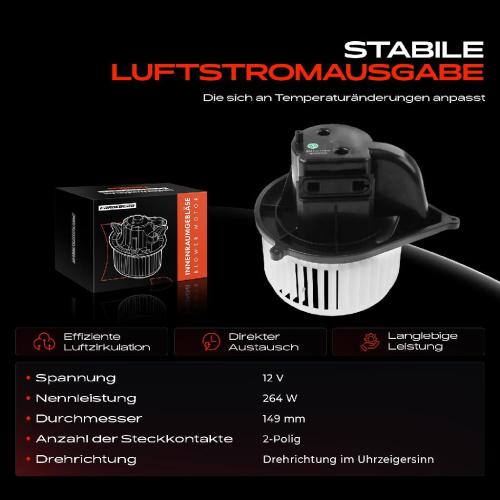 1x Gebläsemotor Innenraumgebläse für Fiat Ducato 230 244 1999-2006 Bild 1x Gebläsemotor Innenraumgebläse für Fiat Ducato 230 244 1999-2006