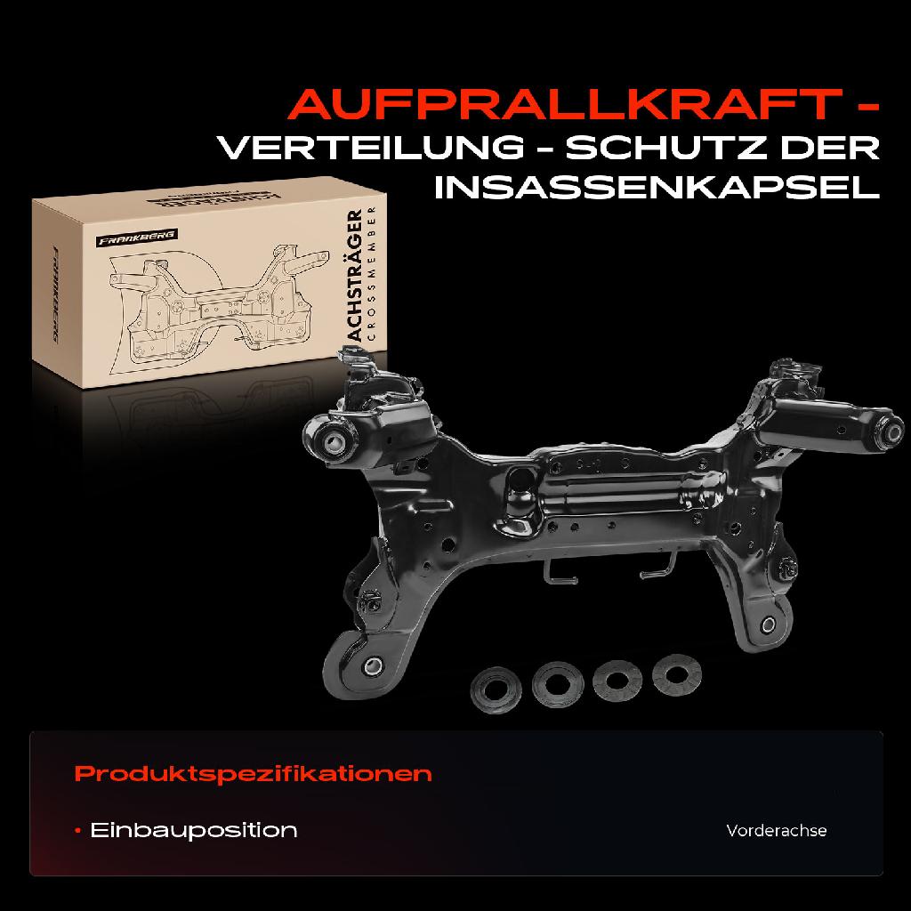 1x Achskörper Achsträger Motorträger Vorderachse für Hyundai Matrix FC 2001-2010 1.5L-1.8L