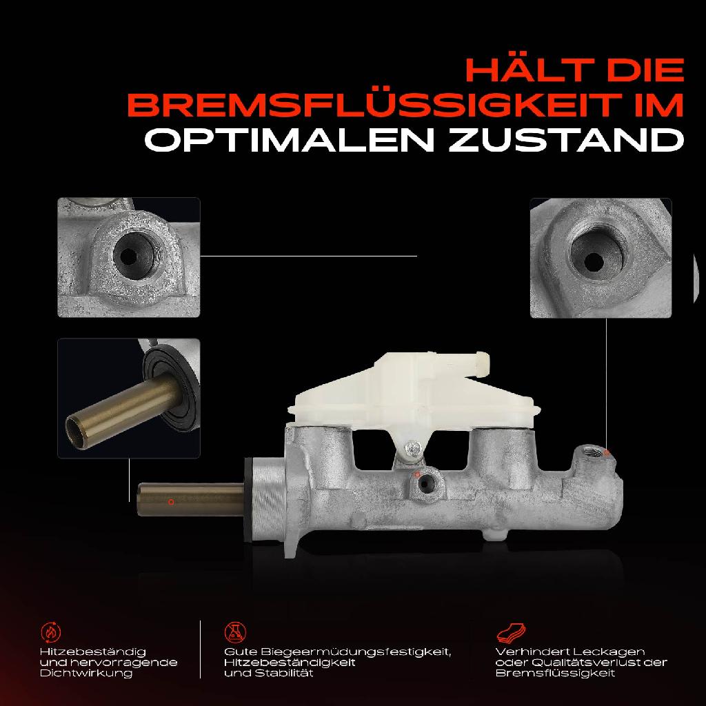 1x Hauptbremszylinder Bremszylinder für Honda Civic VIII Hatchback FN FK FD FA 1.8L