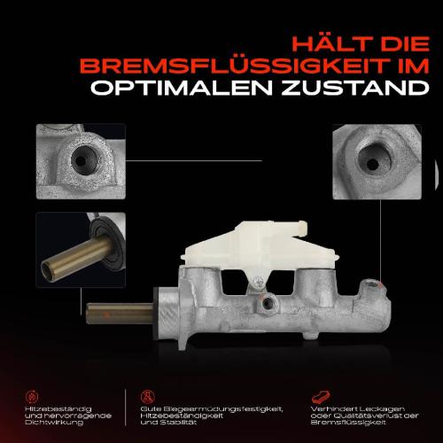 1x Hauptbremszylinder Bremszylinder für Honda Civic VIII Hatchback FN FK FD FA 1.8L Bild 1x Hauptbremszylinder Bremszylinder für Honda Civic VIII Hatchback FN FK FD FA 1.8L
