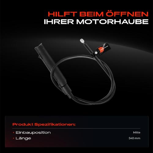 1x Motorhaubenzug für BMW 5er Touring E39 1996-2004 Bild 1x Motorhaubenzug für BMW 5er Touring E39 1996-2004