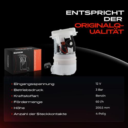 1x Kraftstoffpumpe für Renault Clio II BB CB Clio II Kasten/Schrägheck SB0/1/2 Thalia II LU Bj ab 1998 Bild 1x Kraftstoffpumpe für Renault Clio II BB CB Clio II Kasten/Schrägheck SB0/1/2 Thalia II LU Bj ab 1998