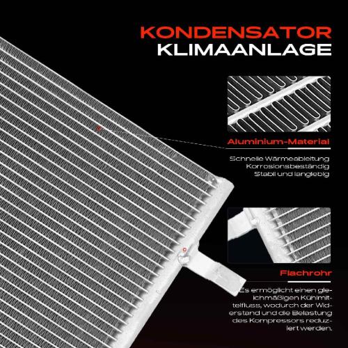 Frankberg 1x Kondensator Klimaanlage für VW Passat 3B2 Audi A4 8D2 B5 A4 Avant 8D5 B5 Bild Frankberg 1x Kondensator Klimaanlage für VW Passat 3B2 Audi A4 8D2 B5 A4 Avant 8D5 B5