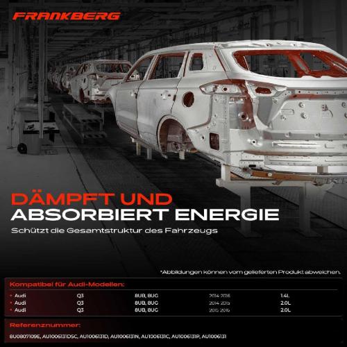 1x Stossfänger Stoßstangenträger für Audi Q3 8UB 8UG 2014-2018 Bild 1x Stossfänger Stoßstangenträger für Audi Q3 8UB 8UG 2014-2018
