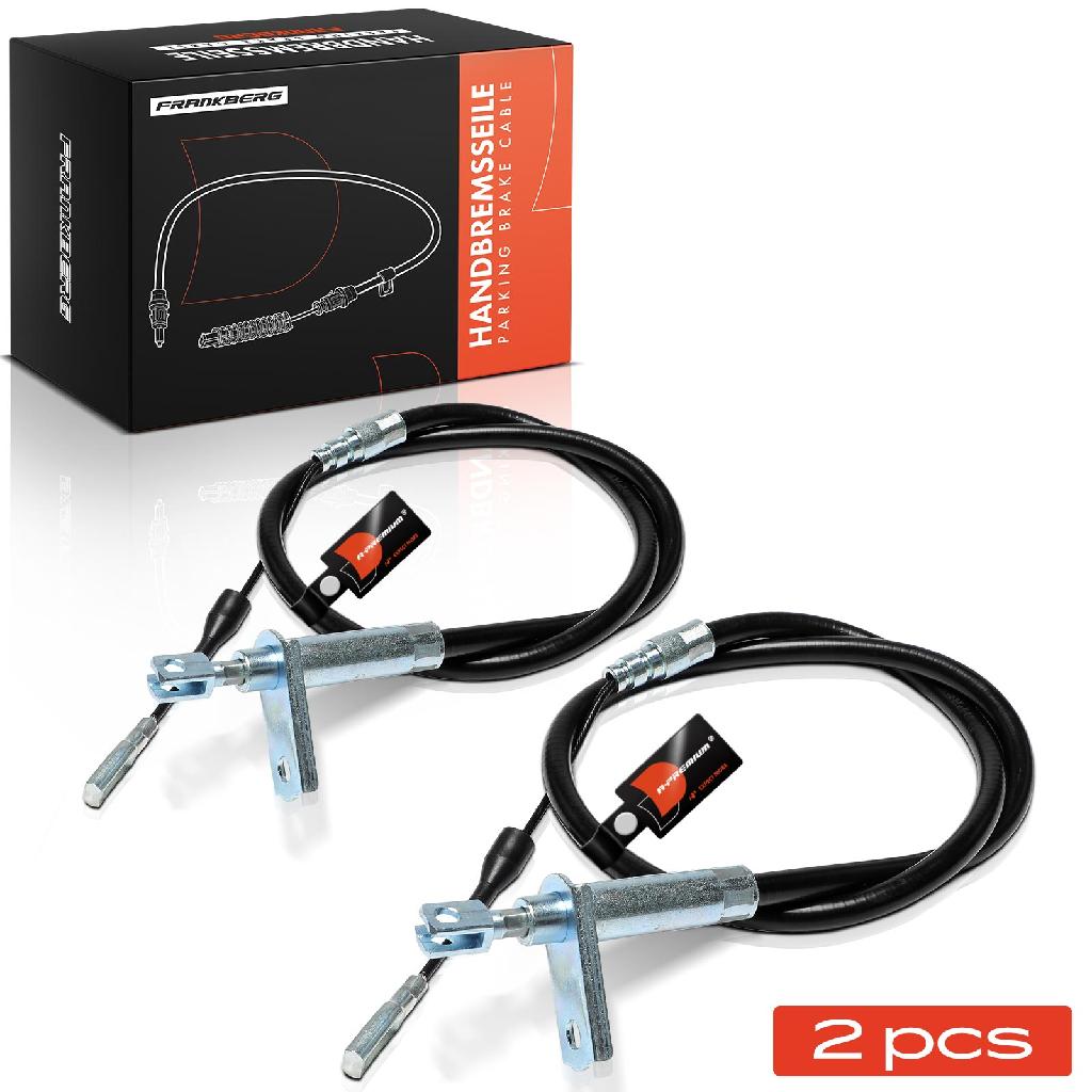 2x Seilzug Feststellbremse Hinterachse beidseitig für Mercedes-Benz W201 E-KLASSE W124 A124 C124