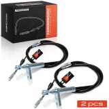 2x Seilzug Feststellbremse Hinterachse beidseitig für Mercedes-Benz W201 E-KLASSE W124 A124 C124