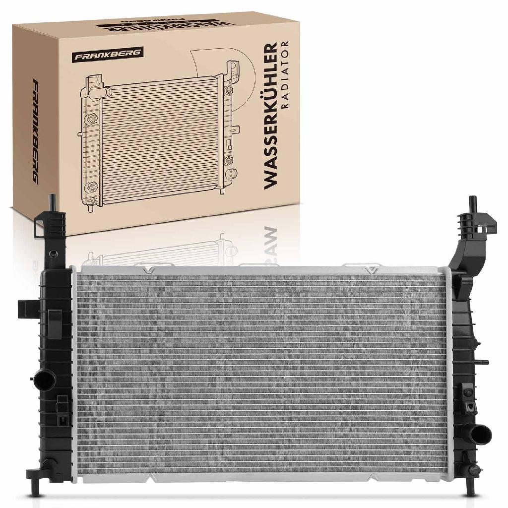 Frankberg 1x Kühler Wasserkühler Motorkühler für Opel Meriva X03 1.7L 2003-2010