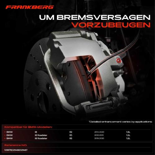 2x Warnkontakt Bremsbelagverschleiß Vorne Hinten für BMW I8 Roadster I12 I15 Bild 2x Warnkontakt Bremsbelagverschleiß Vorne Hinten für BMW I8 Roadster I12 I15