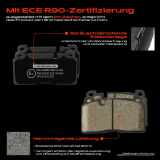 4x Bremsbeläge Vorderachse für Audi A6 Avant A7 Sportback Q5 Porsche Macan 2008-2025