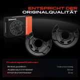 2x Ankerblech Bremsscheibe Vorderachse Beidseitig für Chevrolet Cruze J300 J305 J308 Bj ab 2009