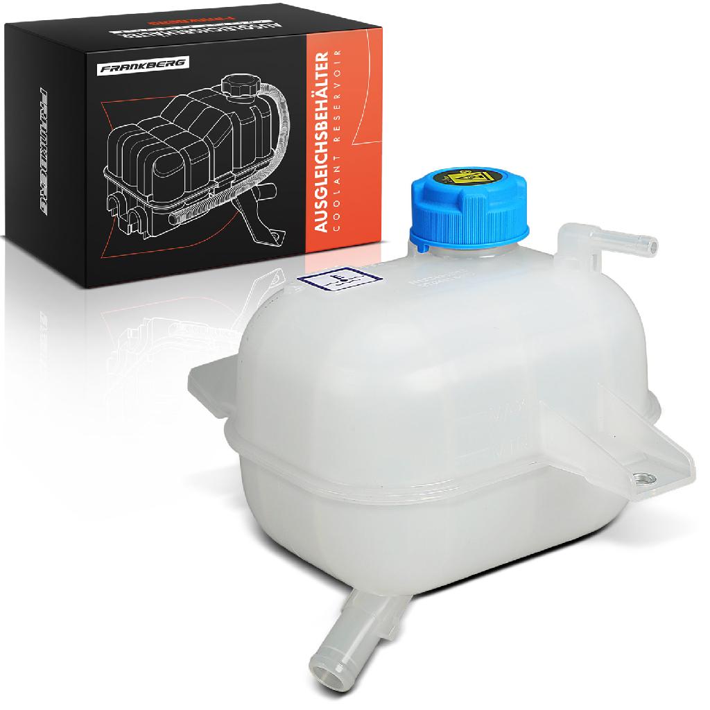 Frankberg 1x Ausgleichsbehälter Kühlmittelbehälter für Opel Combo X12 Tour Fiat Doblo Cargo Linea