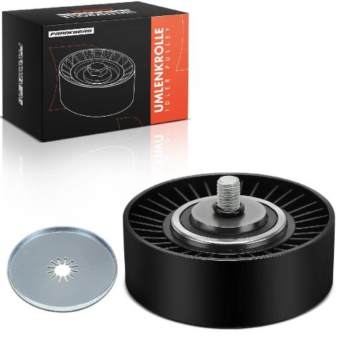 1x Umlenkrolle Führungsrolle für BMW 3er E90 E91 E92 E93 1er E82 E88 5er E60 Bild 1x Umlenkrolle Führungsrolle für BMW 3er E90 E91 E92 E93 1er E82 E88 5er E60