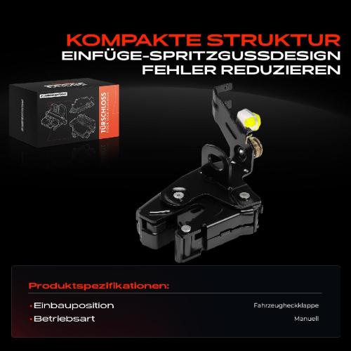 Frankberg 1x Türschloss Fahrzeugheckklappe für VW Caddy III IV Crafter 30-50 Transporter Bild Frankberg 1x Türschloss Fahrzeugheckklappe für VW Caddy III IV Crafter 30-50 Transporter