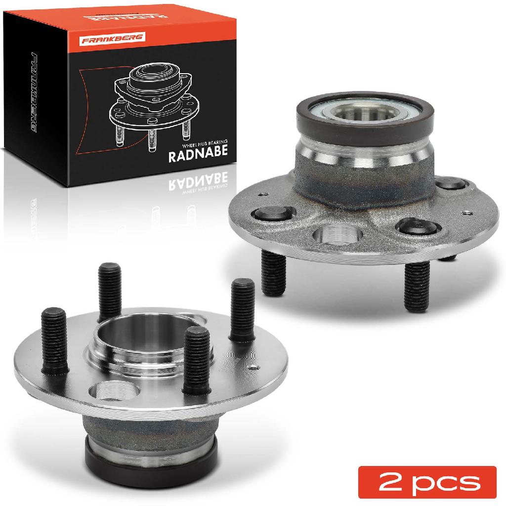 2x Radnabe Radlagersatz Hinterachse beidseitig für Honda City Stufenheck Jazz II 1.2L 1.3L 1.5L 2002-2008