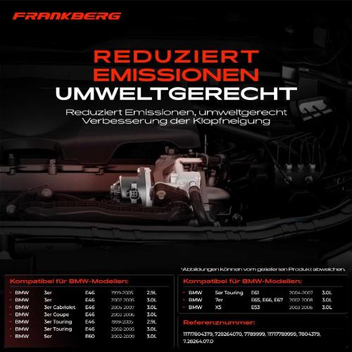 1x AGR-Ventil Abgasrückführungsventil für BMW 3er Cabriolet Coupe Touring E46 5er E60 E61 E65 E66 E67 E53 Bild 1x AGR-Ventil Abgasrückführungsventil für BMW 3er Cabriolet Coupe Touring E46 5er E60 E61 E65 E66 E67 E53