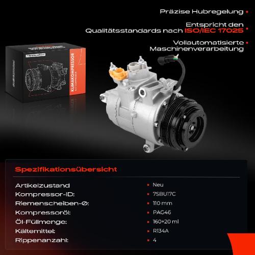 1x Klimakompressor für Ford Galaxy Mondeo 5 CE CD CF S-Max CJ Bild 1x Klimakompressor für Ford Galaxy Mondeo 5 CE CD CF S-Max CJ