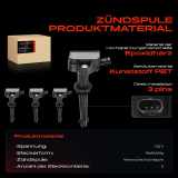 4x Zündmodul Zündspule für Jaguar XF Sportbrake XJ XK Cabriolet Coupe Land Rover Discovery IV Range III Sport