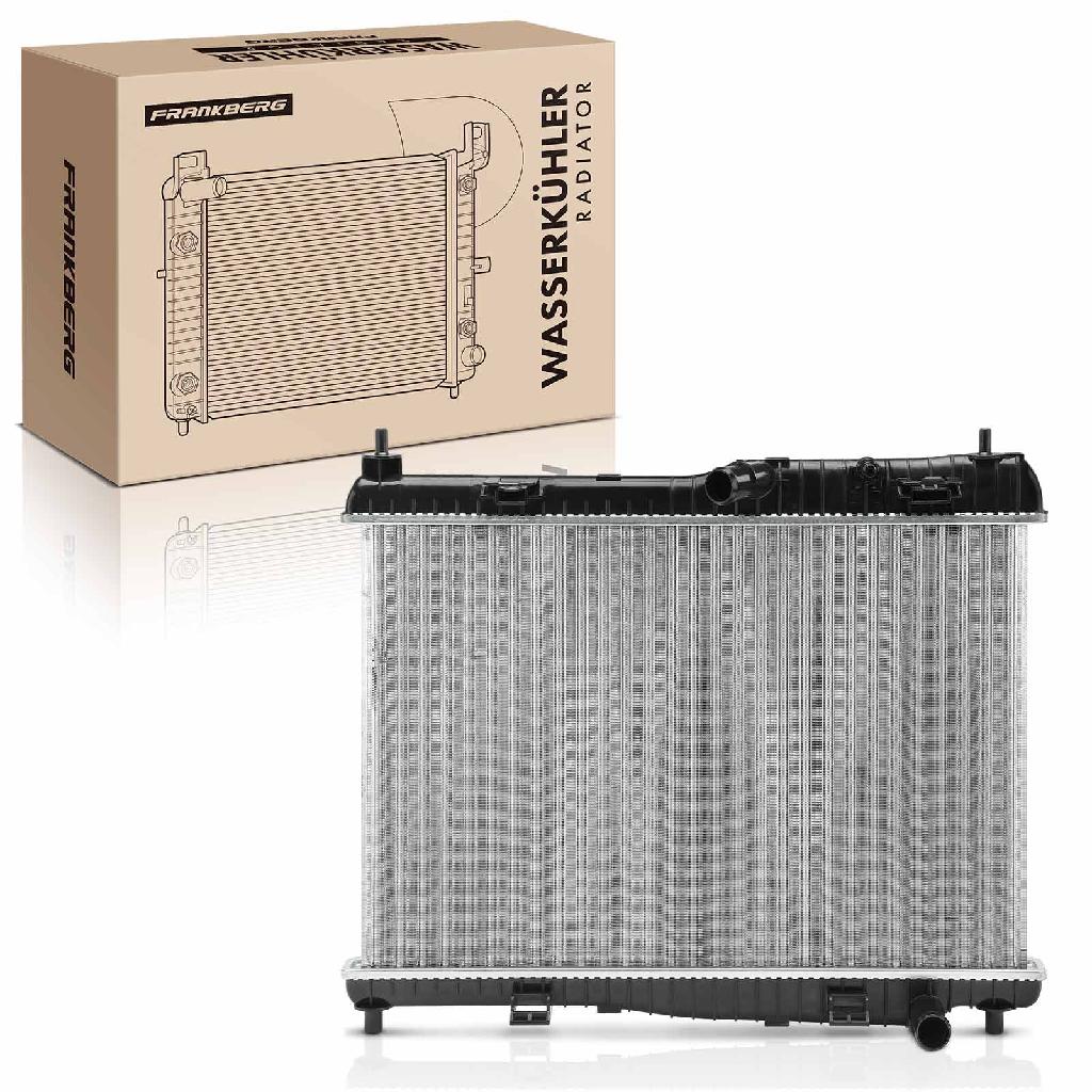 Frankberg 1x Kühler Wasserkühler Motorkühler für Ford B-Max Fiesta VI Van 1.2L 1.4L 1.6L