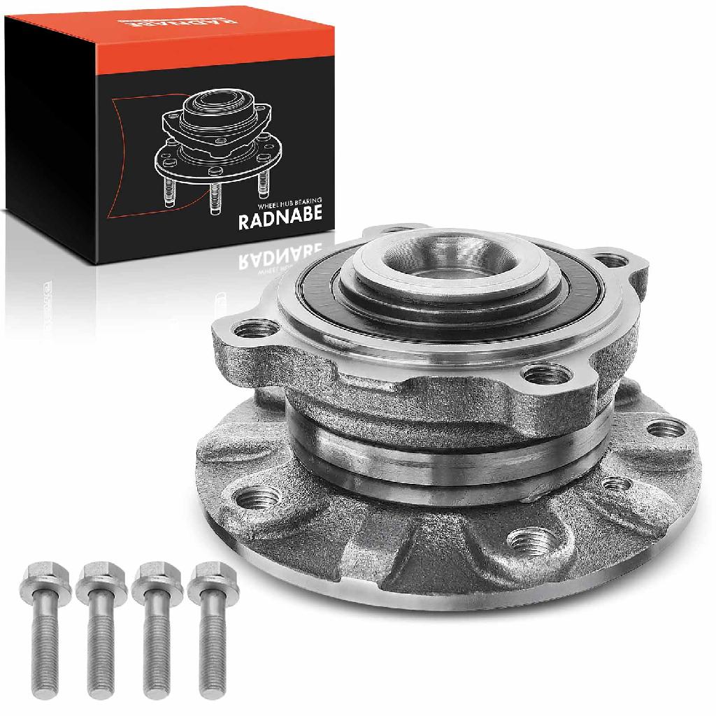 Frankberg 1x Radnabe Radlagersatz Vorderachse beidseitig für BMW 5er E39 5er Touring 2.0L 2.2L 2.5L 1995-2004