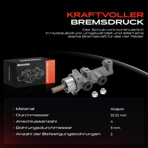 1x Hauptbremszylinder Bremszylinder für Dacia Logan LS FS KS Sandero Duster Renault Bild 1x Hauptbremszylinder Bremszylinder für Dacia Logan LS FS KS Sandero Duster Renault