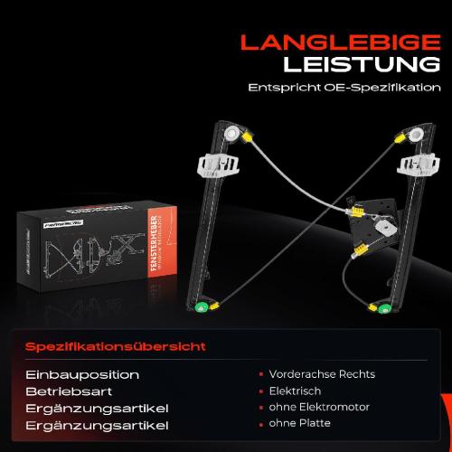 1x Fensterheber Vorne Rechts für BMW 3er Compact E46 Bild 1x Fensterheber Vorne Rechts für BMW 3er Compact E46