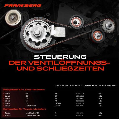 1x Zahnriemensatz Zahnriemen für Toyota Land Cruiser 100 / 200 Lexus GS LS LX SC Bild 1x Zahnriemensatz Zahnriemen für Toyota Land Cruiser 100 / 200 Lexus GS LS LX SC