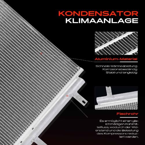 1x Kondensator Klimaanlage für Jaguar S-Type X200 XF X250 XK X150 Bild 1x Kondensator Klimaanlage für Jaguar S-Type X200 XF X250 XK X150