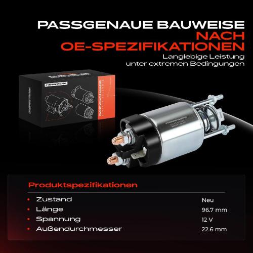 1x Magnetschalter Starter für Seat Ibiza Lancia A 112 Fiat Panda Autobianchi A 112 Bild 1x Magnetschalter Starter für Seat Ibiza Lancia A 112 Fiat Panda Autobianchi A 112