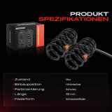 2x Fahrwerksfeder Hinterachse für Mercedes-Benz Vito W447 Vito Mixto Vito Tourer Bj ab 2014