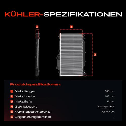 1x Kühler Wasserkühler Motorkühler für Subaru Legacy VI Outback Bj ab 2015 Bild 1x Kühler Wasserkühler Motorkühler für Subaru Legacy VI Outback Bj ab 2015