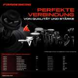 10x Befestigungsclips Kühlergrill für Nissan Murano II NV200 Patrol VI Patrol