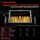 1x Kraftstofftank Kraftstoffbehälter für Hyundai Accent 3 MC KIA Rio 1.4L