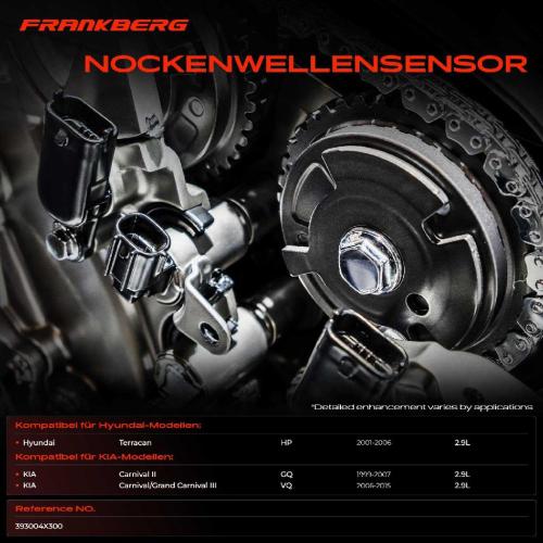 1x Nockenwellenposition Sensor für Hyundai Terracan KIA Carnival II 2.9L Bild 1x Nockenwellenposition Sensor für Hyundai Terracan KIA Carnival II 2.9L