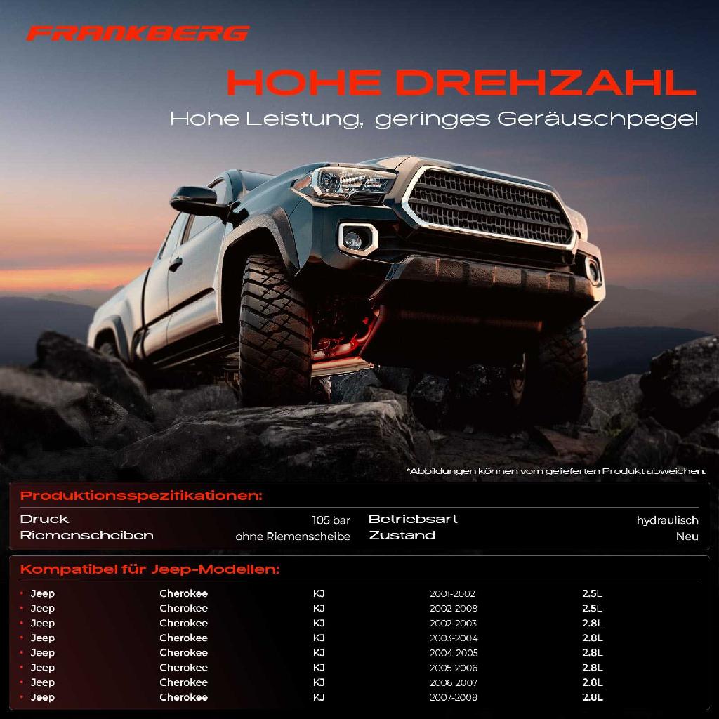 1x Servopumpe hydraulisch für Jeep Cherokee KJ 2001-2008