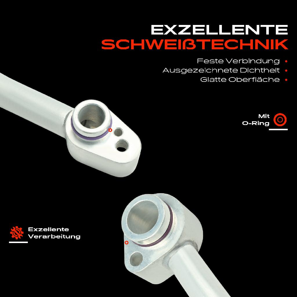 1x Hochdruckleitung Klimaanlage für Audi A6 C6 4F2 Avant 4F5 2005-2011