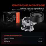 1x Spannrolle Riemenspanner für BMW E46 E39 E60 E61 E65 E66 X3 X5 Z4 2.2L 2.5L 3.0L