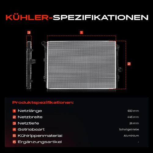 Frankberg 1x Kühler Wasserkühler Motorkühler für VW Beetle 5C1 Jetta IV 162 Skoda Yeti Bild Frankberg 1x Kühler Wasserkühler Motorkühler für VW Beetle 5C1 Jetta IV 162 Skoda Yeti