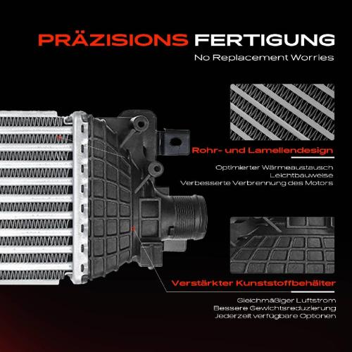 1x Ladeluftkühler Turbokühler für Ford Fiesta V Van Fusion JD JU Mazda 2 1.4L 1.6L Bild 1x Ladeluftkühler Turbokühler für Ford Fiesta V Van Fusion JD JU Mazda 2 1.4L 1.6L