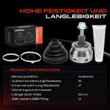 1x Antriebswelle Gelenksatz Vorderachse für Audi A4 8E2 8E5 8H7 Seat Exeo ST