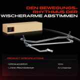 1x Wischergestänge Vorne für Audi A6 4F C6 2004-2011