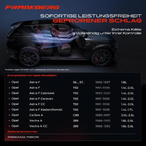 1x Klimakompressor für Opel Astra F T92 CC Calibra A 85 Vectra A J89 86 87 Bild 1x Klimakompressor für Opel Astra F T92 CC Calibra A 85 Vectra A J89 86 87