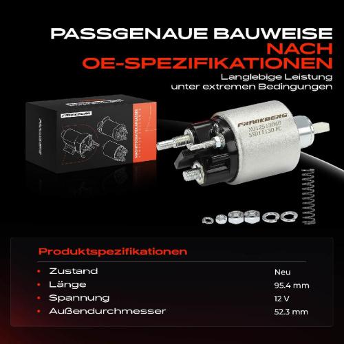 1x Magnetschalter Starter für Renault Logan 1 Kombi Dacia Logan Sandero Bild 1x Magnetschalter Starter für Renault Logan 1 Kombi Dacia Logan Sandero