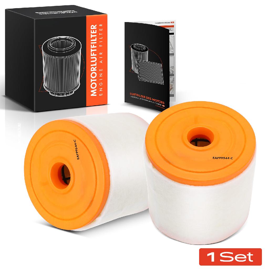 2x Luftfilter Filtereinsatz für Audi 4A2 4AH 4A5 A7 Sportback 4KA 2.0L ab 2018