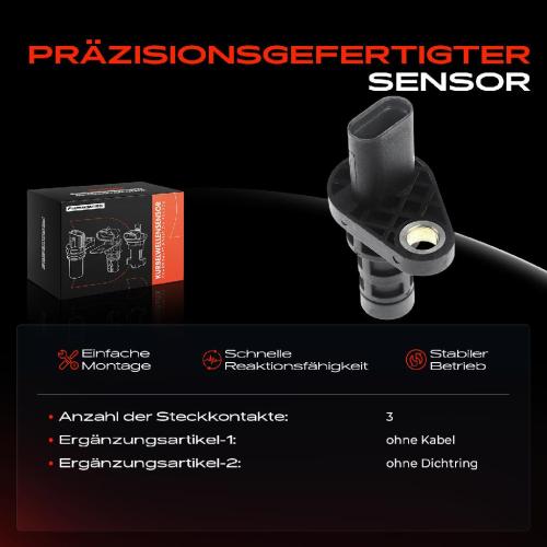 1x Kurbelwellensensor Impulsgeber für Fiat 500 Punto Tipo Doblo Alfa Romeo Giulietta 1.2L 1.4L Bild 1x Kurbelwellensensor Impulsgeber für Fiat 500 Punto Tipo Doblo Alfa Romeo Giulietta 1.2L 1.4L