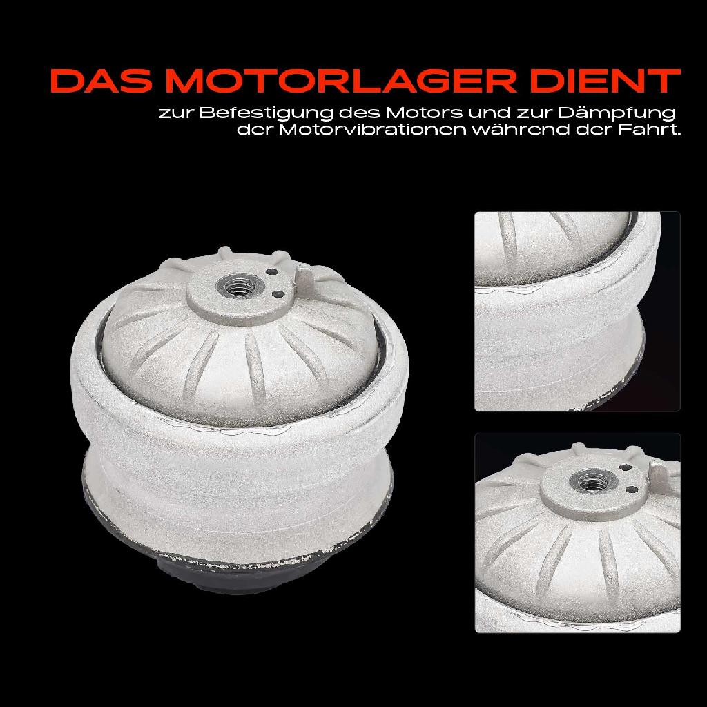 2x Motorlager Vorne Rechts für Mercedes-Benz 190 124 W201 E-Klasse